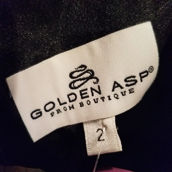 GoldenAsp Beaded Sheer Illusion Sweetheart Aztec - Picture 5 of 6